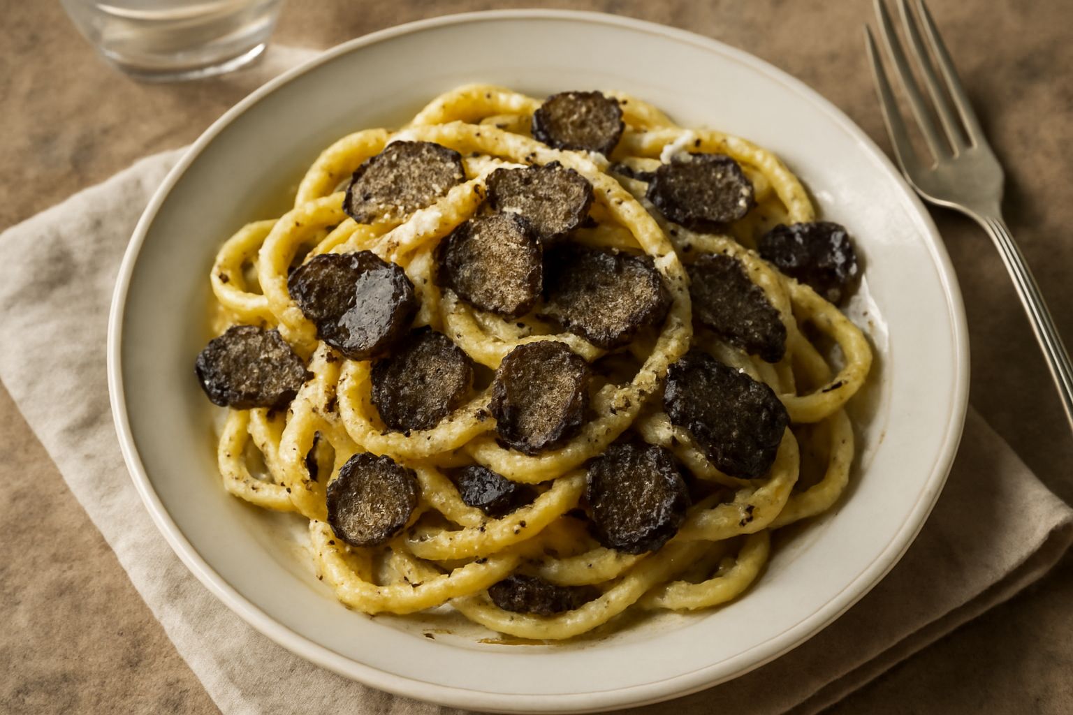 Strangozzi al tartufo