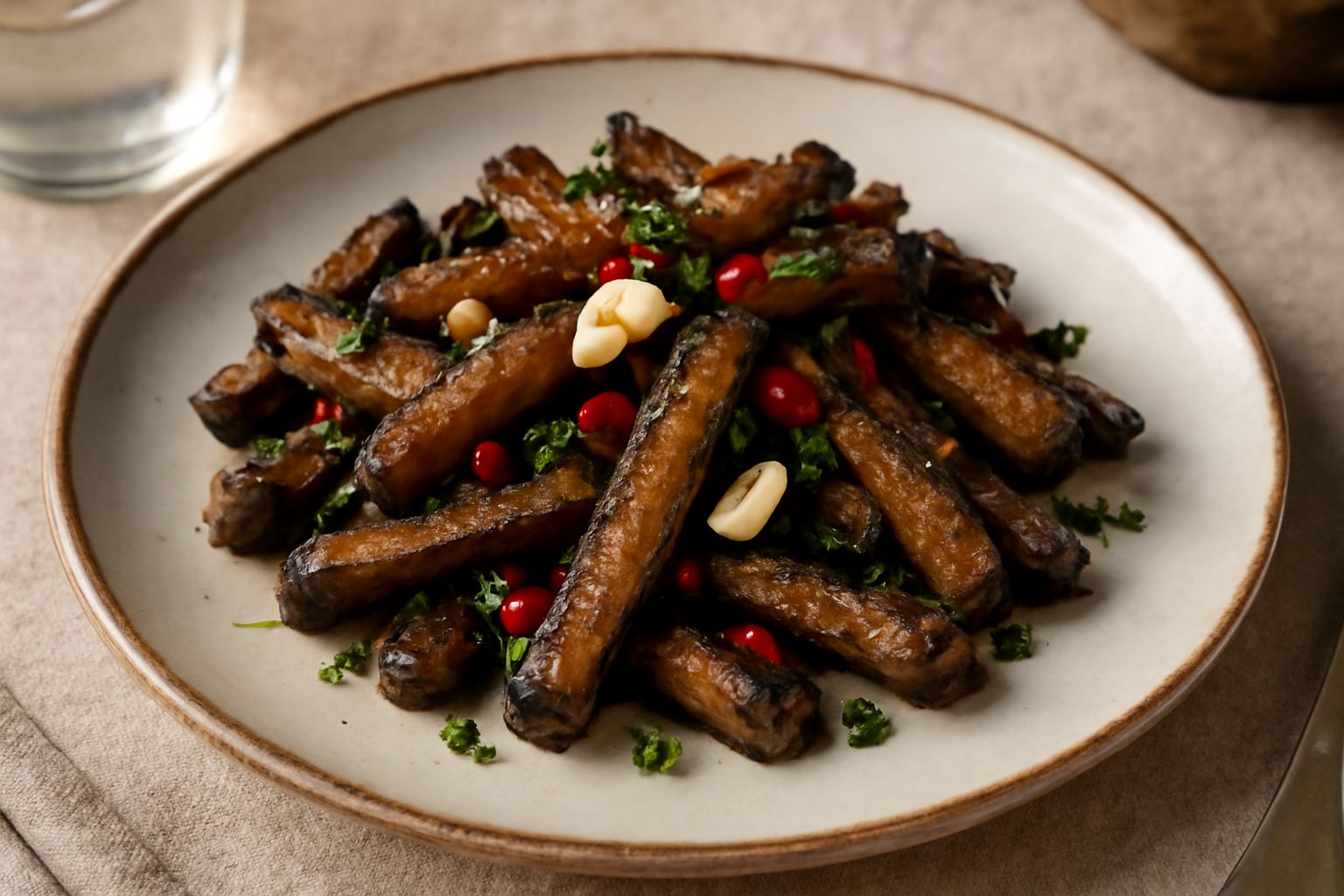 Strascinata di melanzane