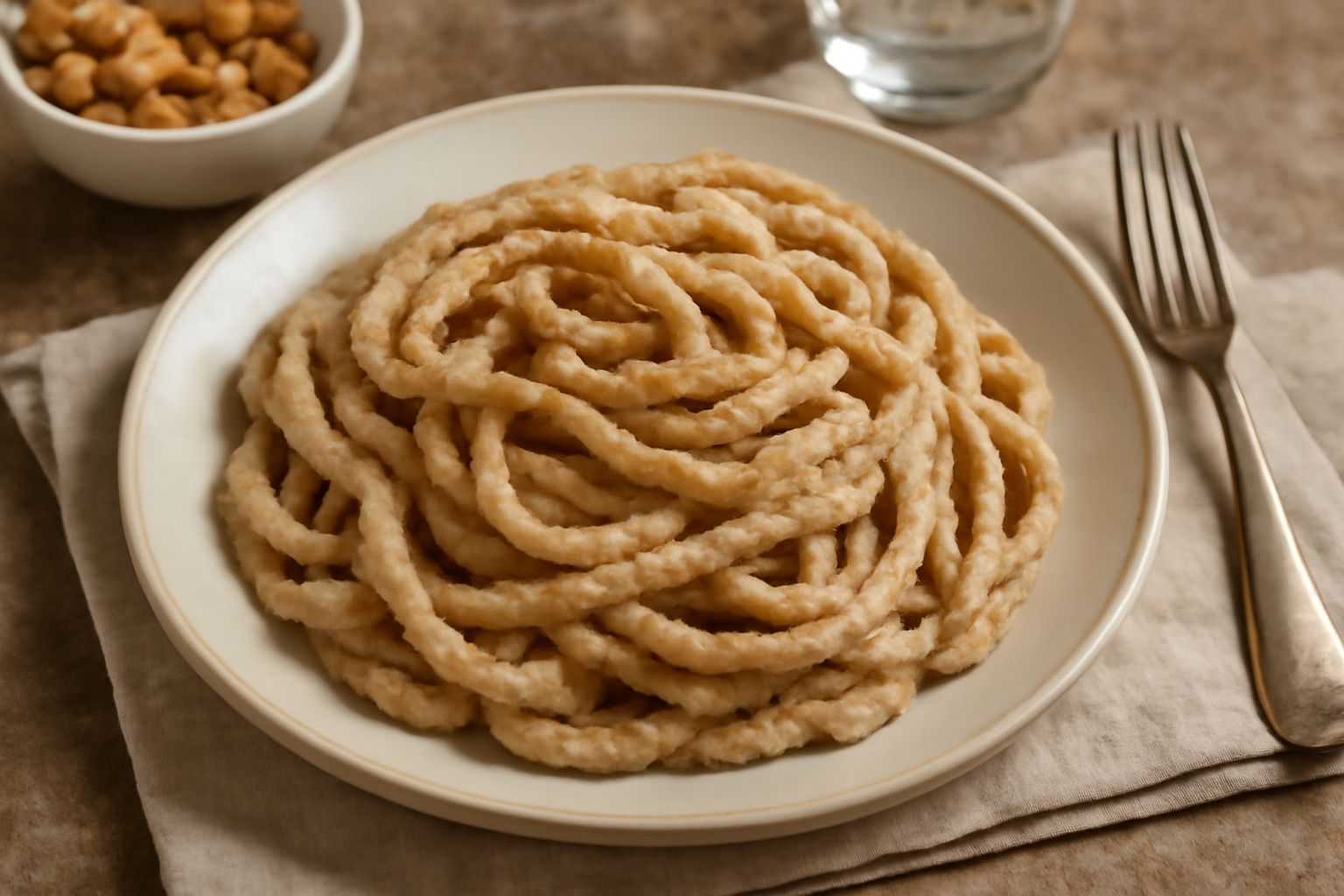 Stringozzi in salsa di noci