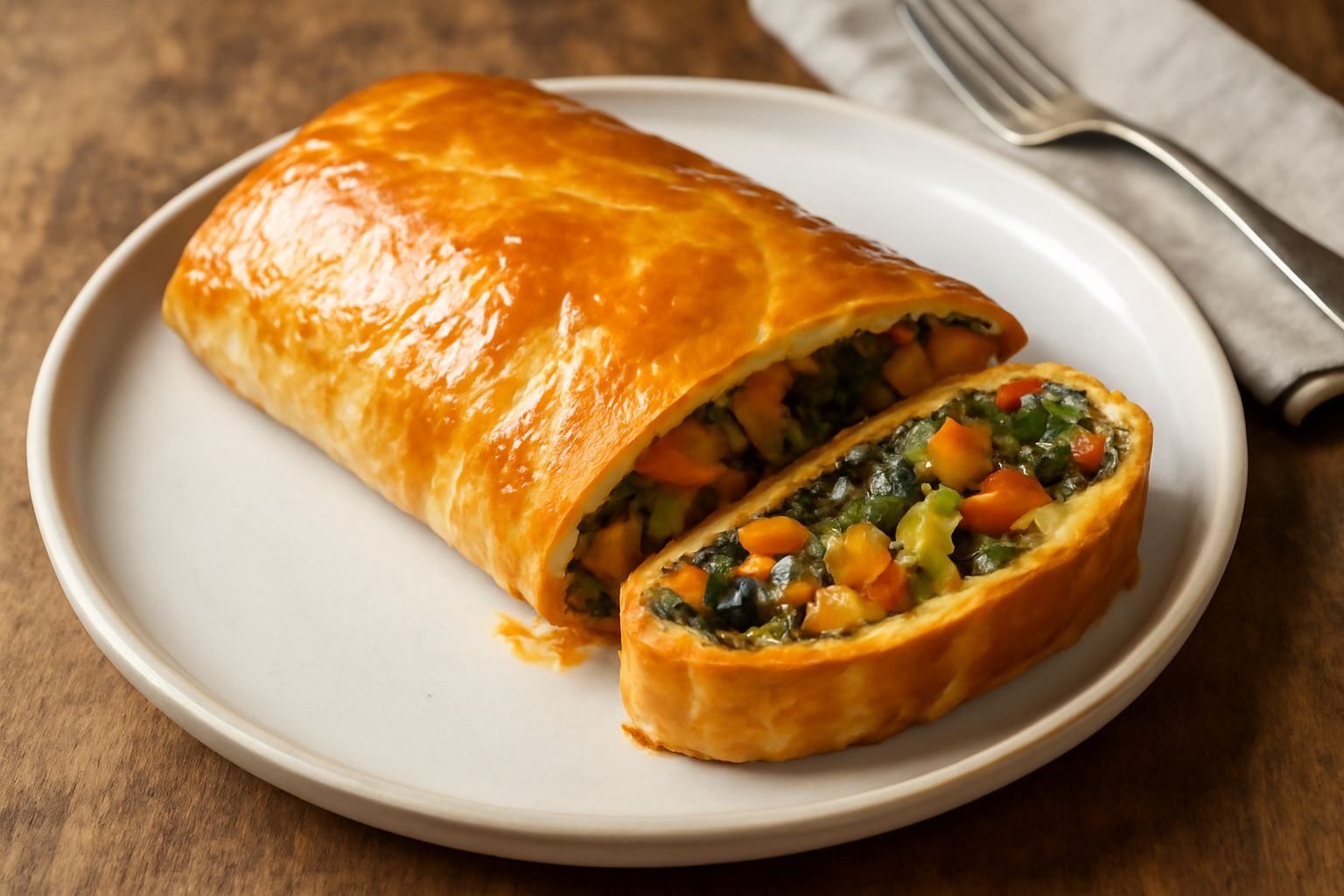 Strudel salato alle verdure