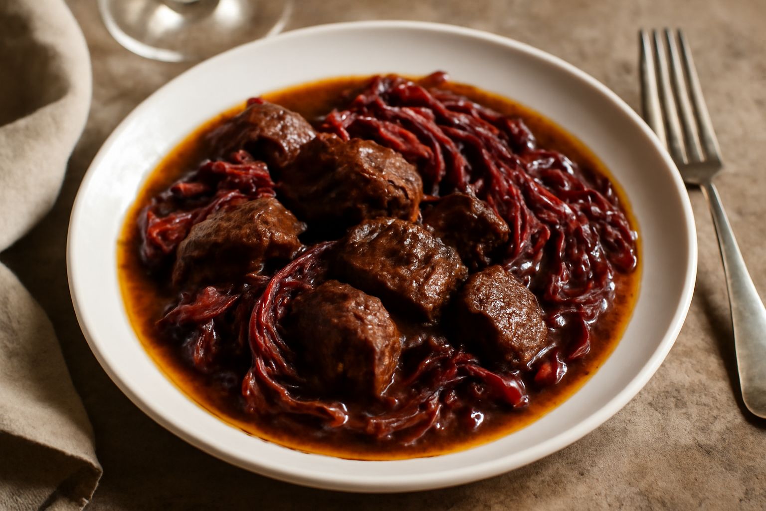 Stufato alla trevigiana