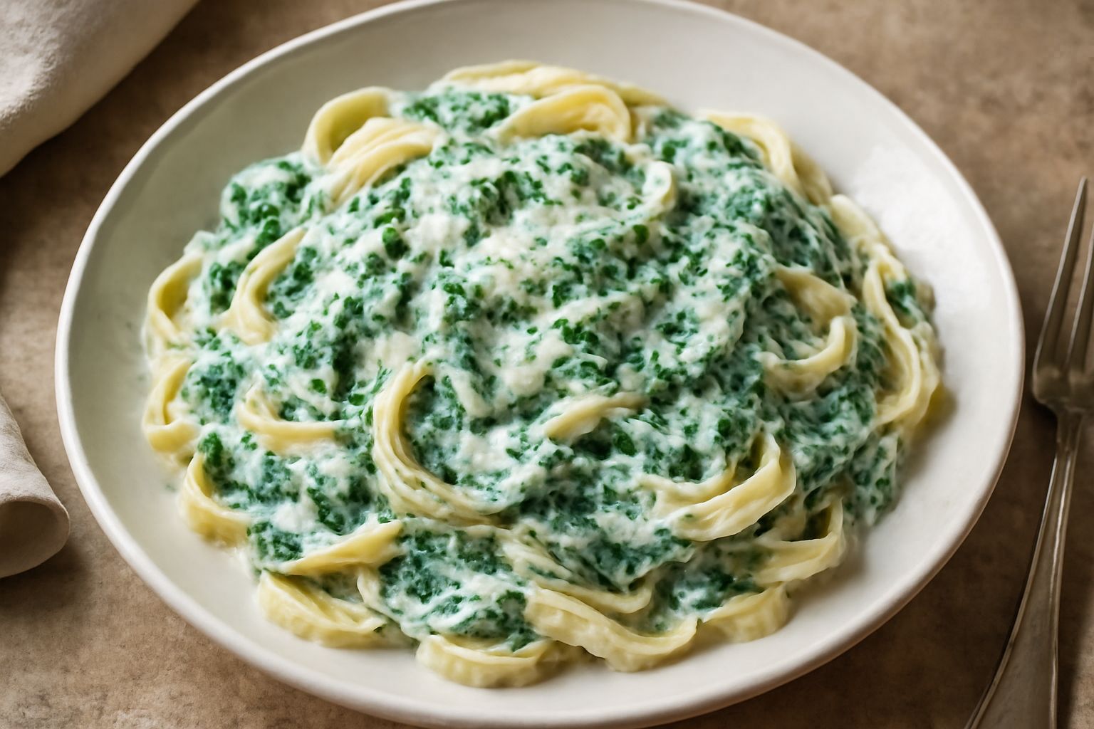 Sugo di ricotta e spinaci