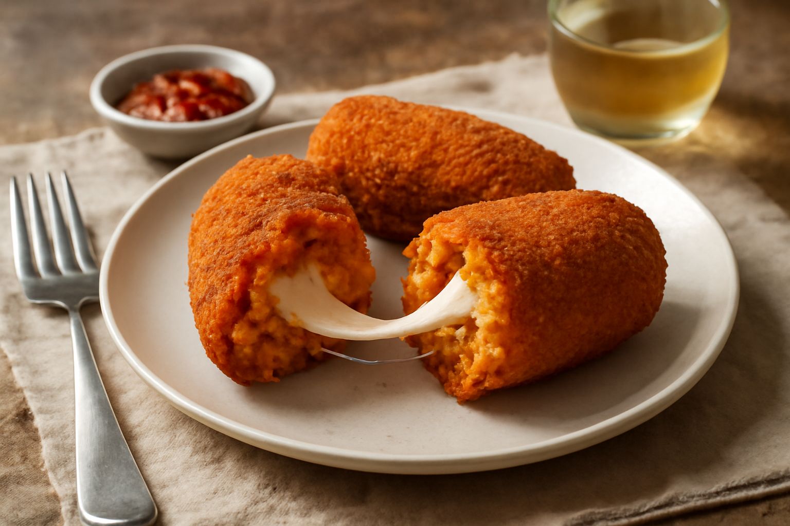 Supplì al telefono: la ricetta romana che spacca il croccante