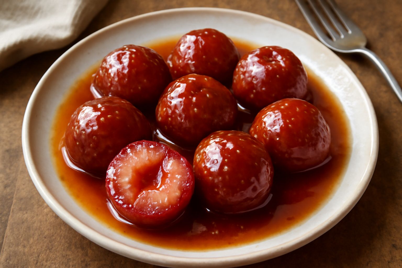 Susine in agrodolce