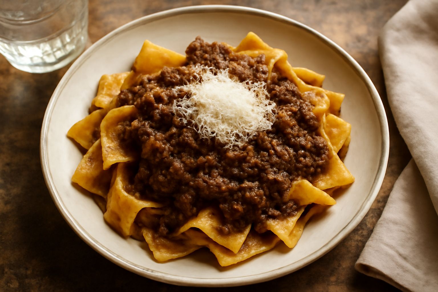 Tacconi al sugo di lepre