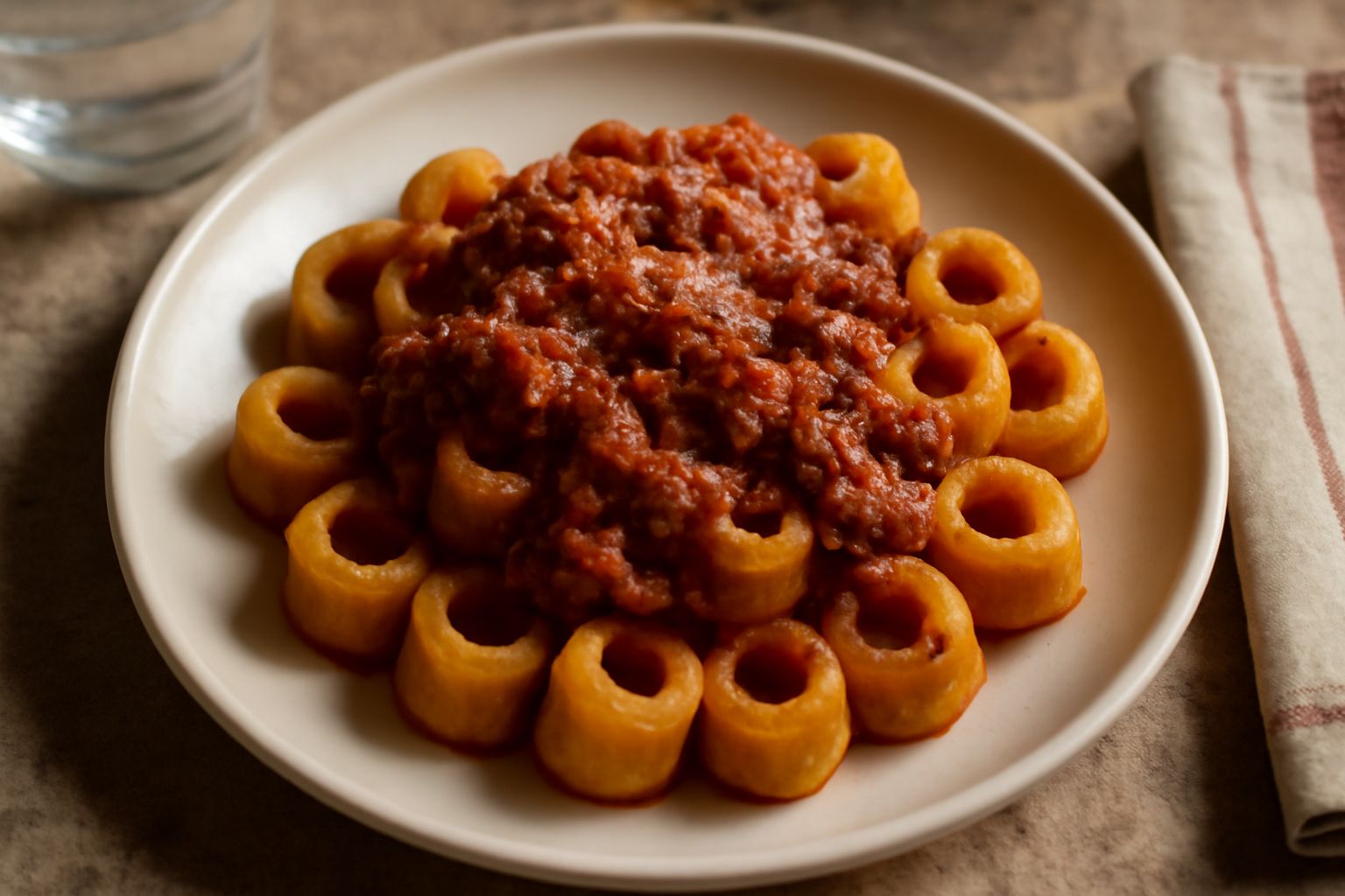 Tacconi con ragù