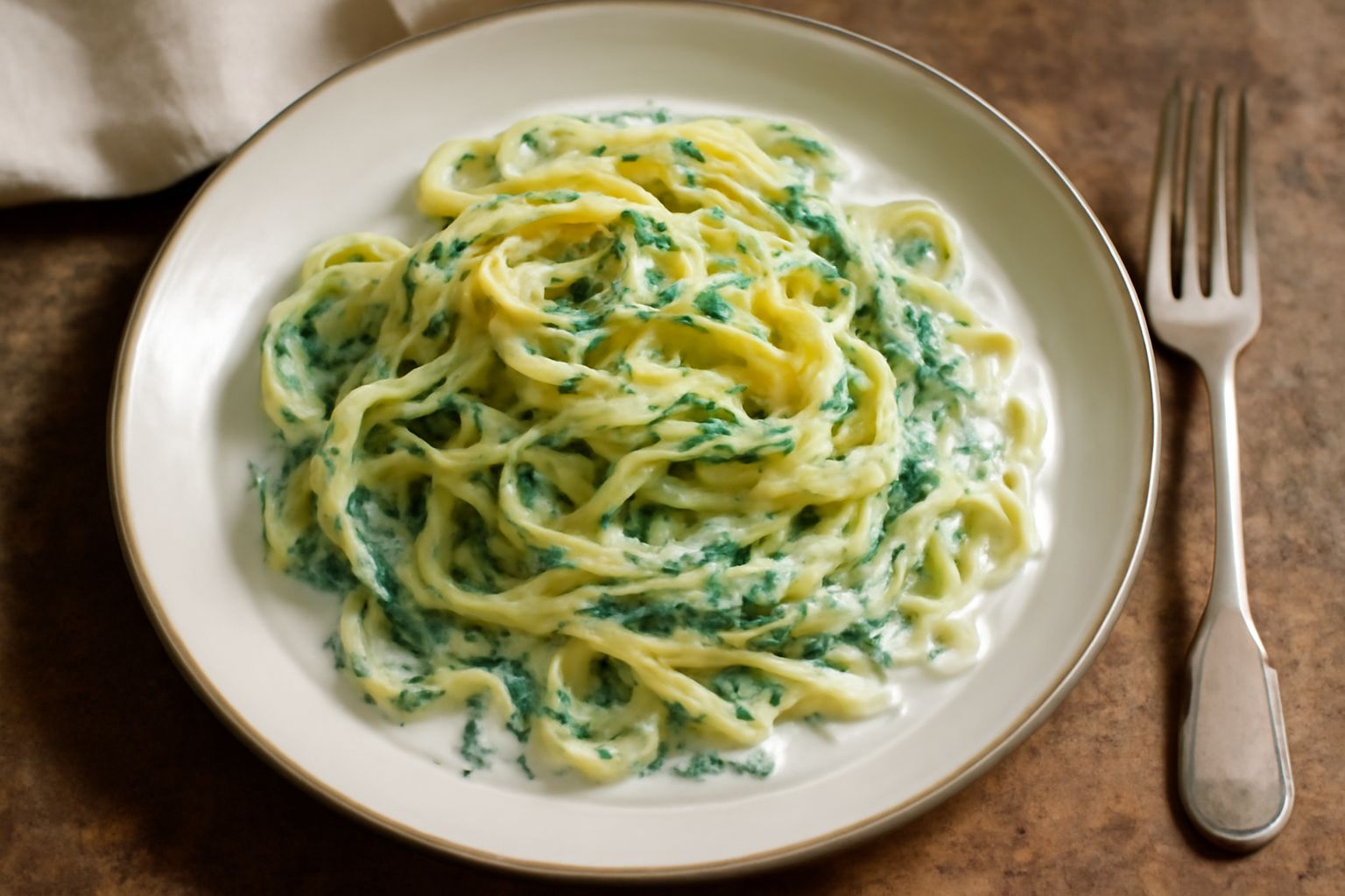 Tagliatelle agli spinaci e ricotta