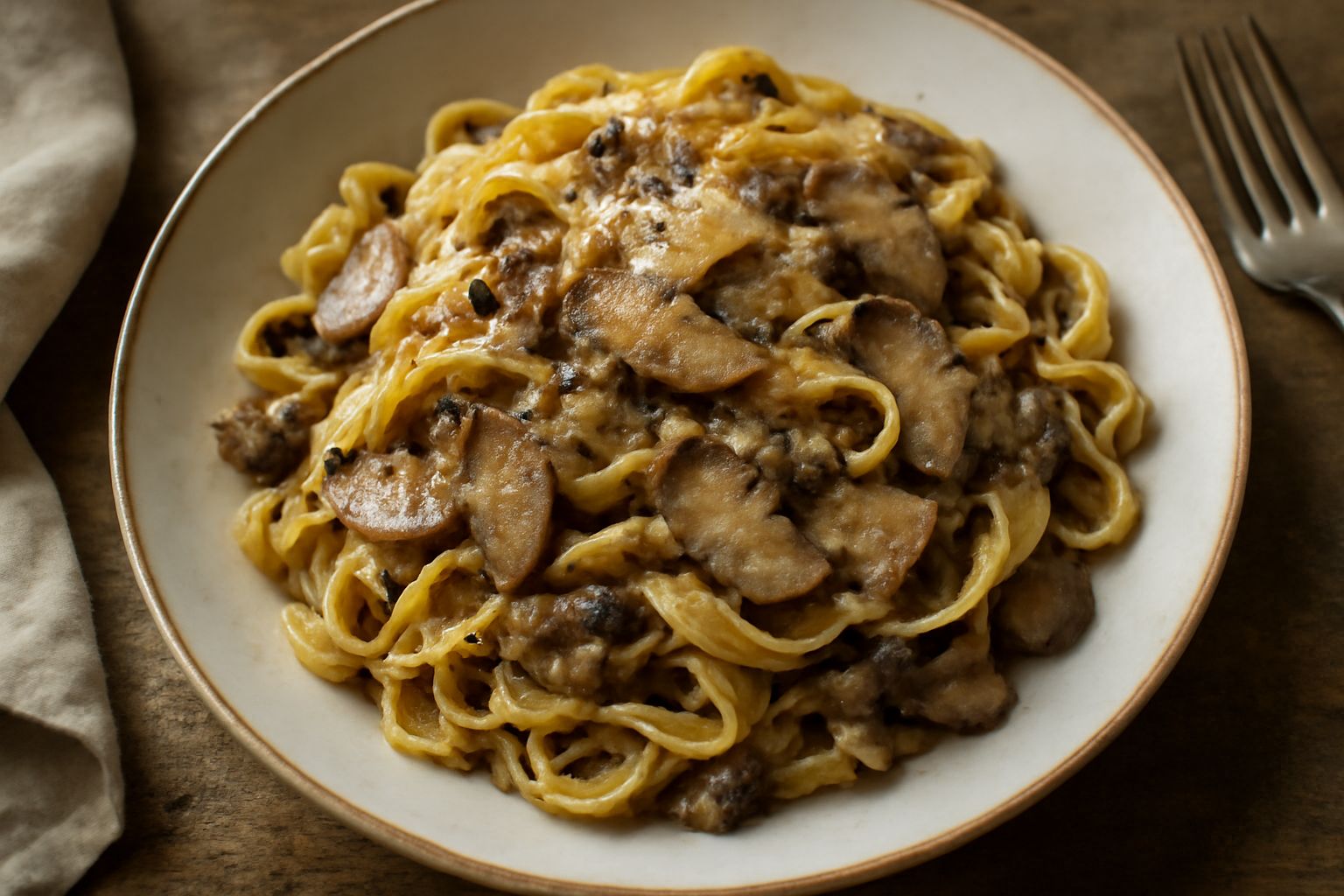Tagliatelle ai porcini
