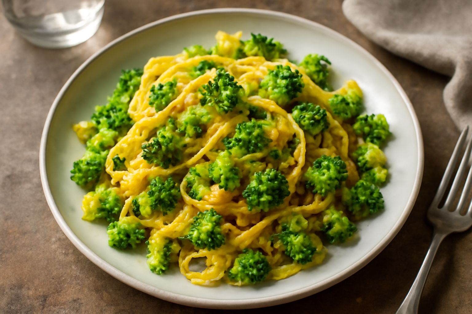 Tagliatelle al cavolo romano