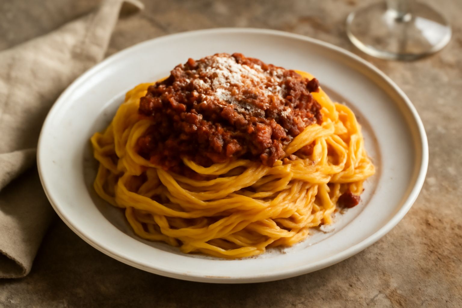 Tagliatelle al ragù