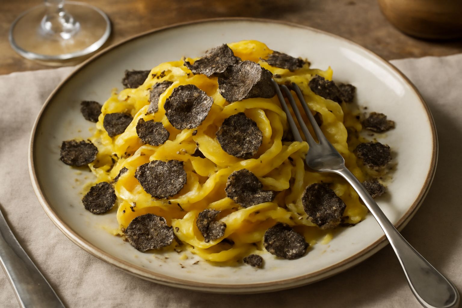Tagliatelle al tartufo