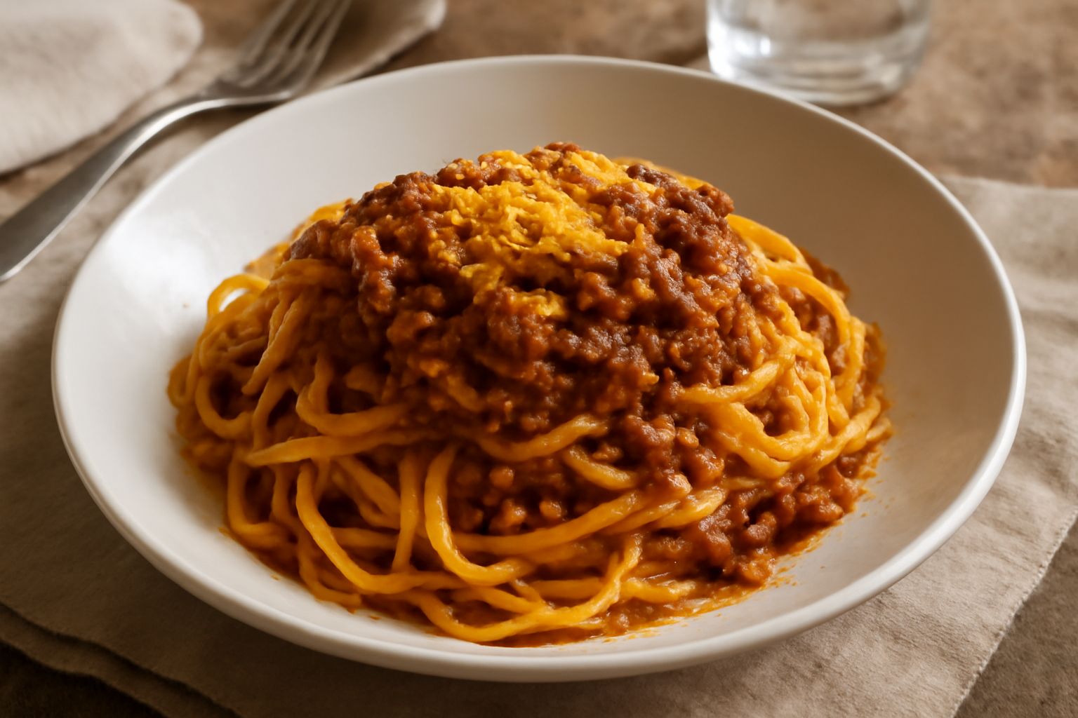 Tagliatelle alla folignese