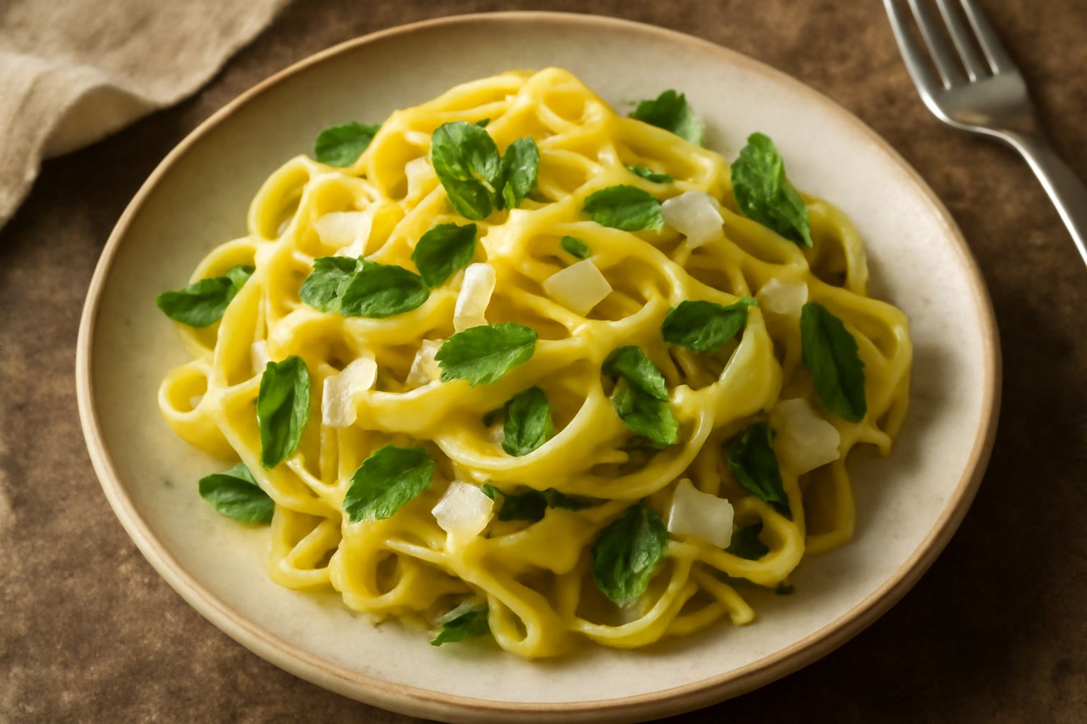 Tagliatelle alla menta