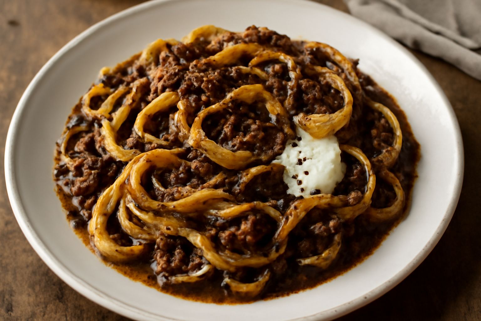 Tagliatelle alla norcina