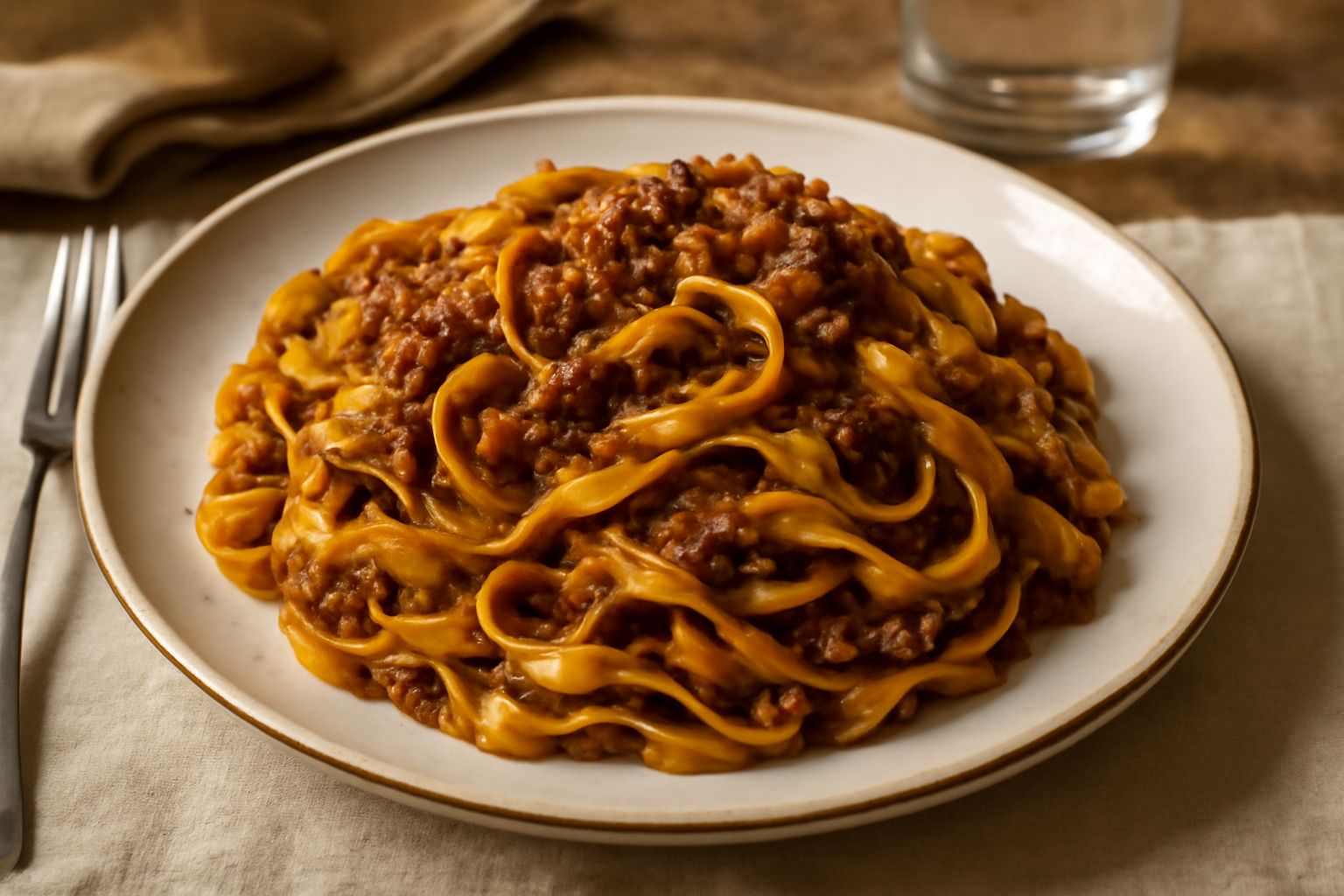 Tagliatelle alla pesarese