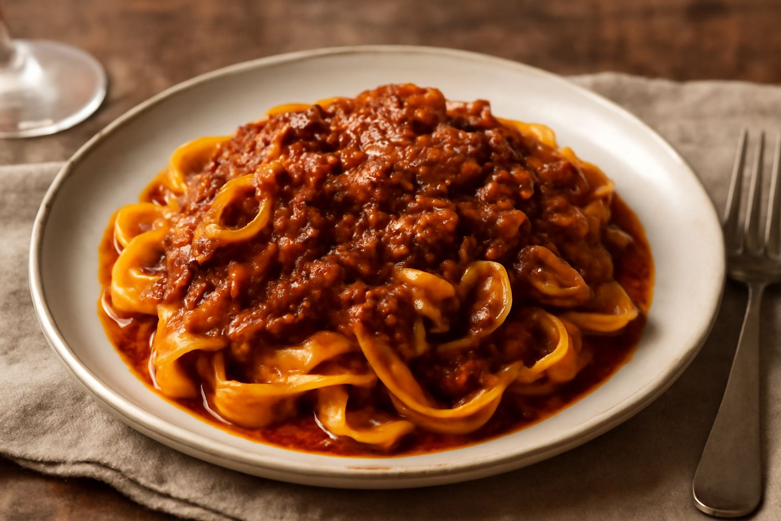 Tagliatelle alla pisana