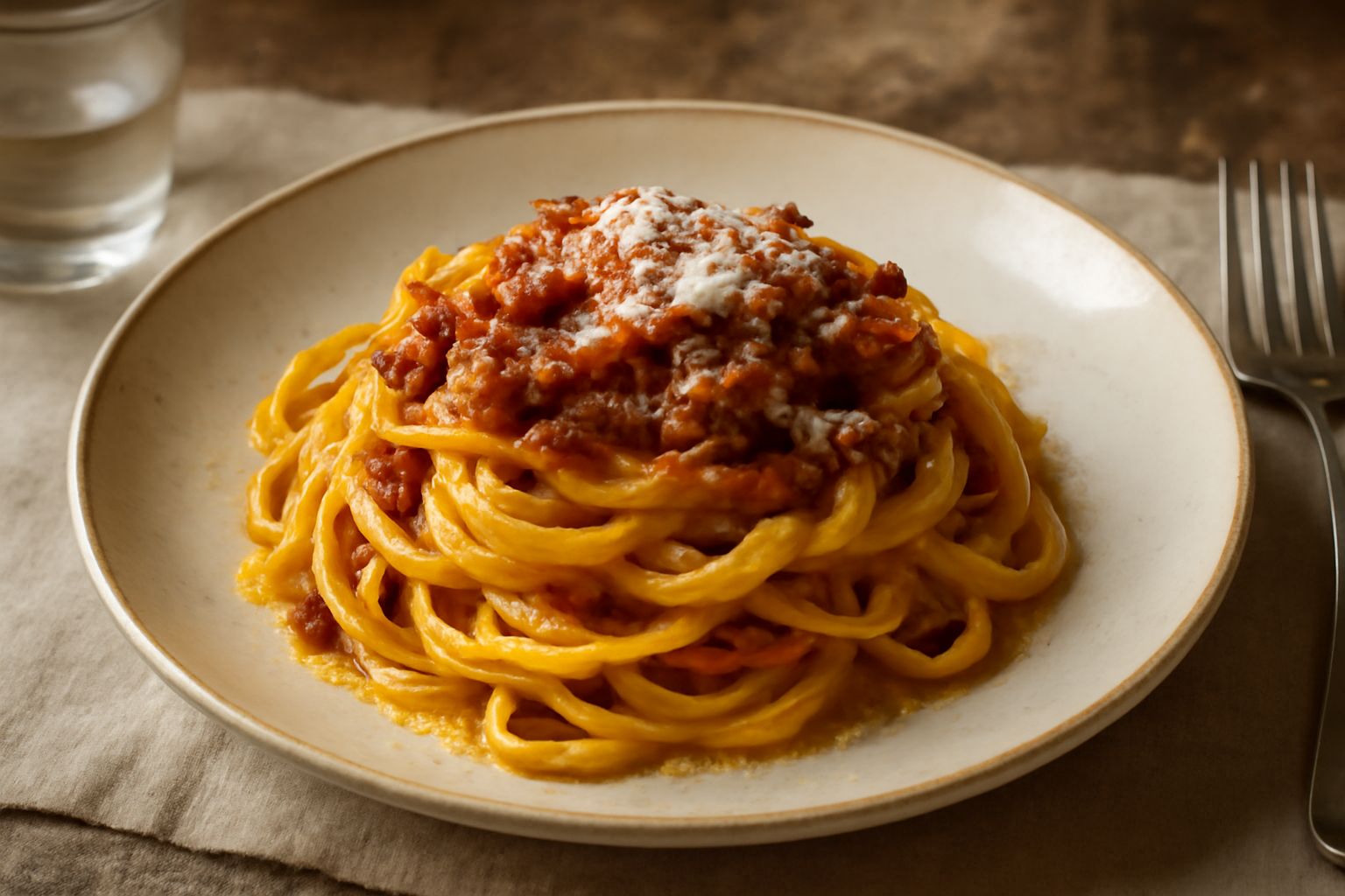 Tagliatelle alla romagnola