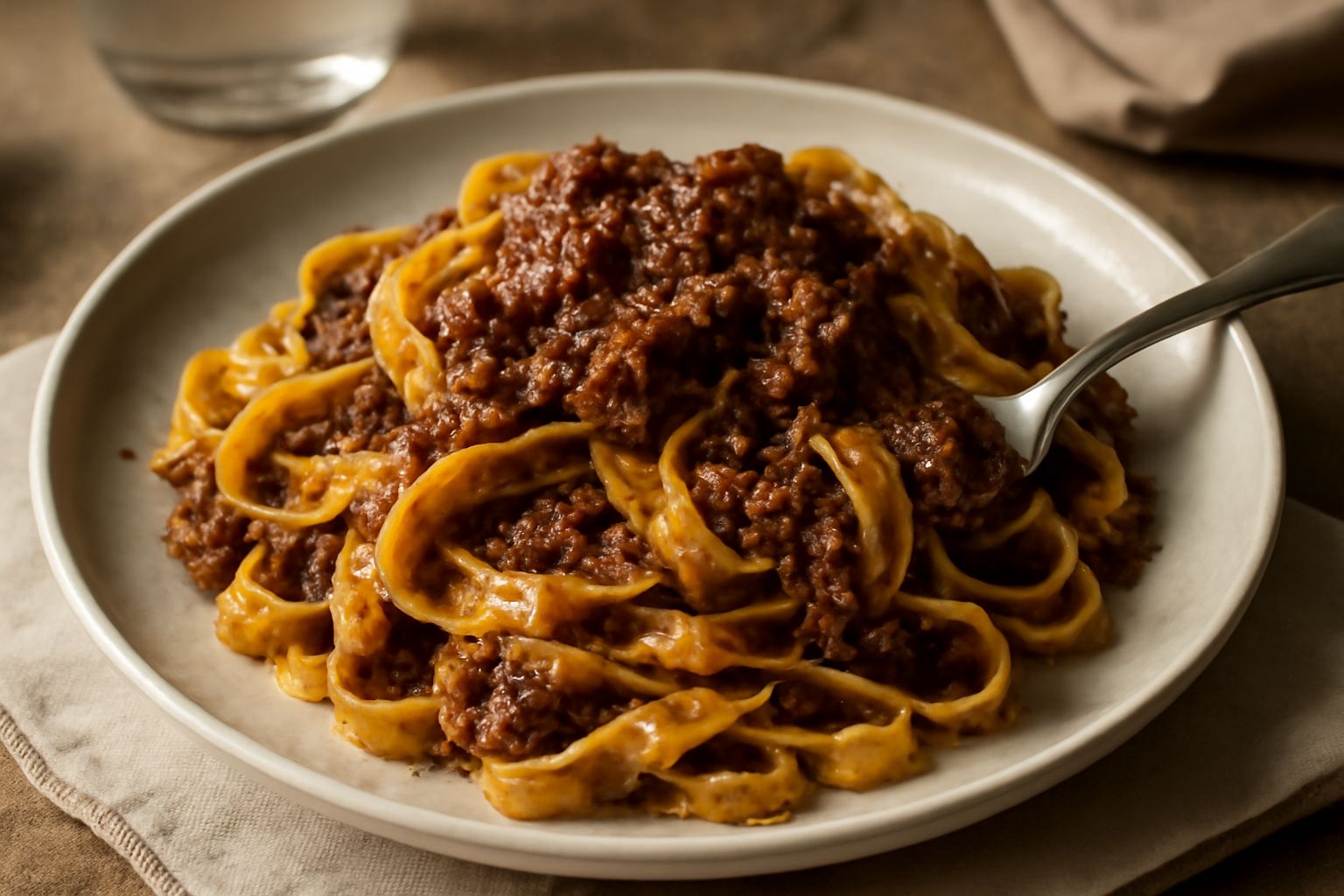 Tagliatelle all'abruzzese
