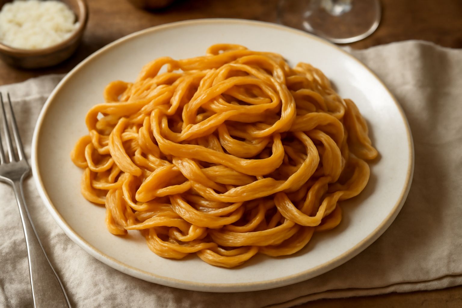 Tagliatelle di farina di castagna