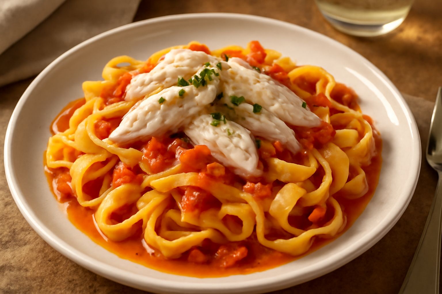 Tagliatelle di pesce