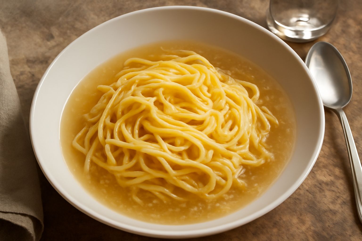 Taiarin in brodo freddo