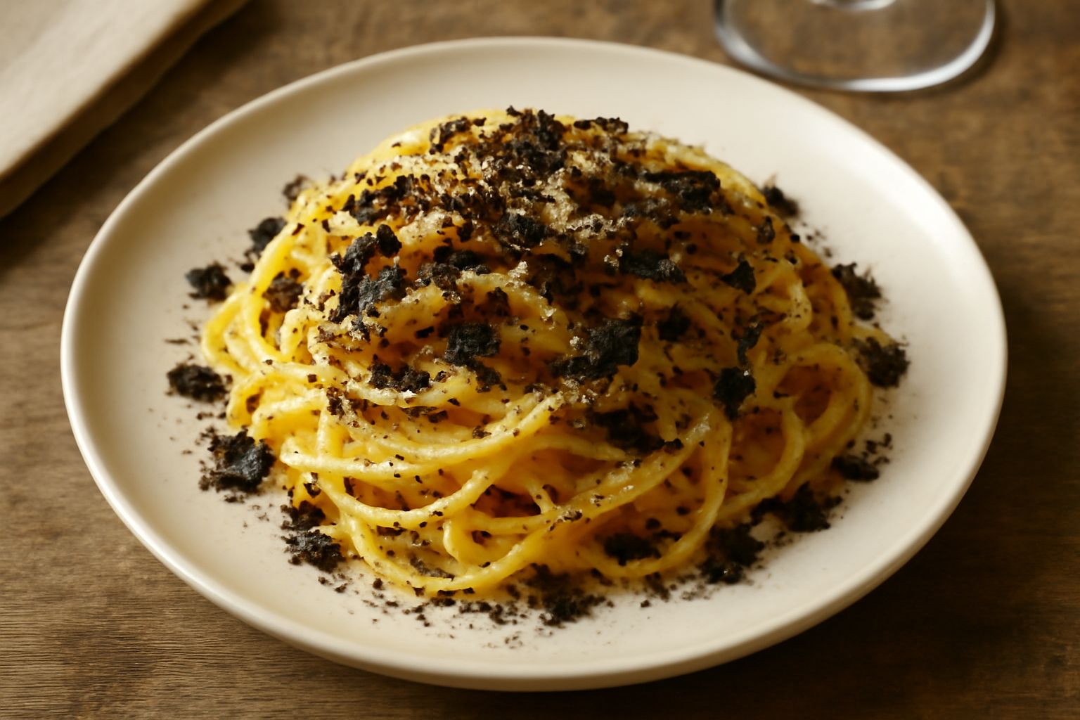 Tajarin al tartufo