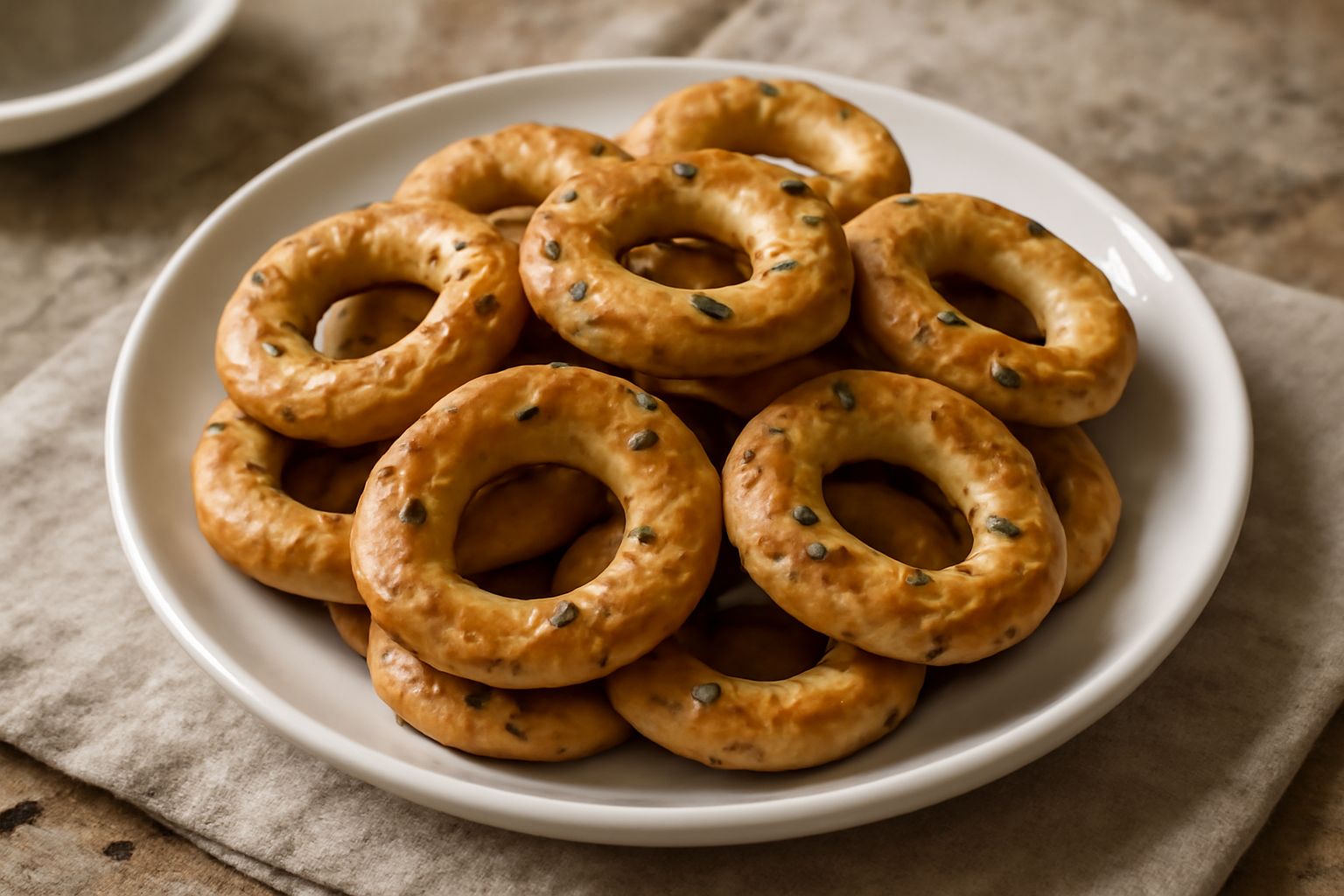 Taralli al finocchio selvatico