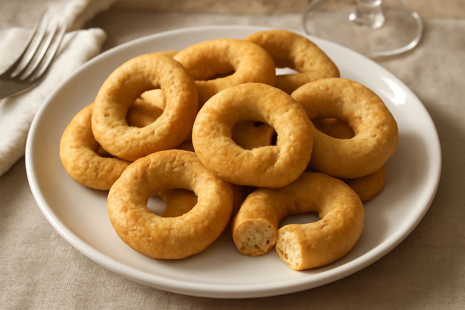 Taralli al vino bianco