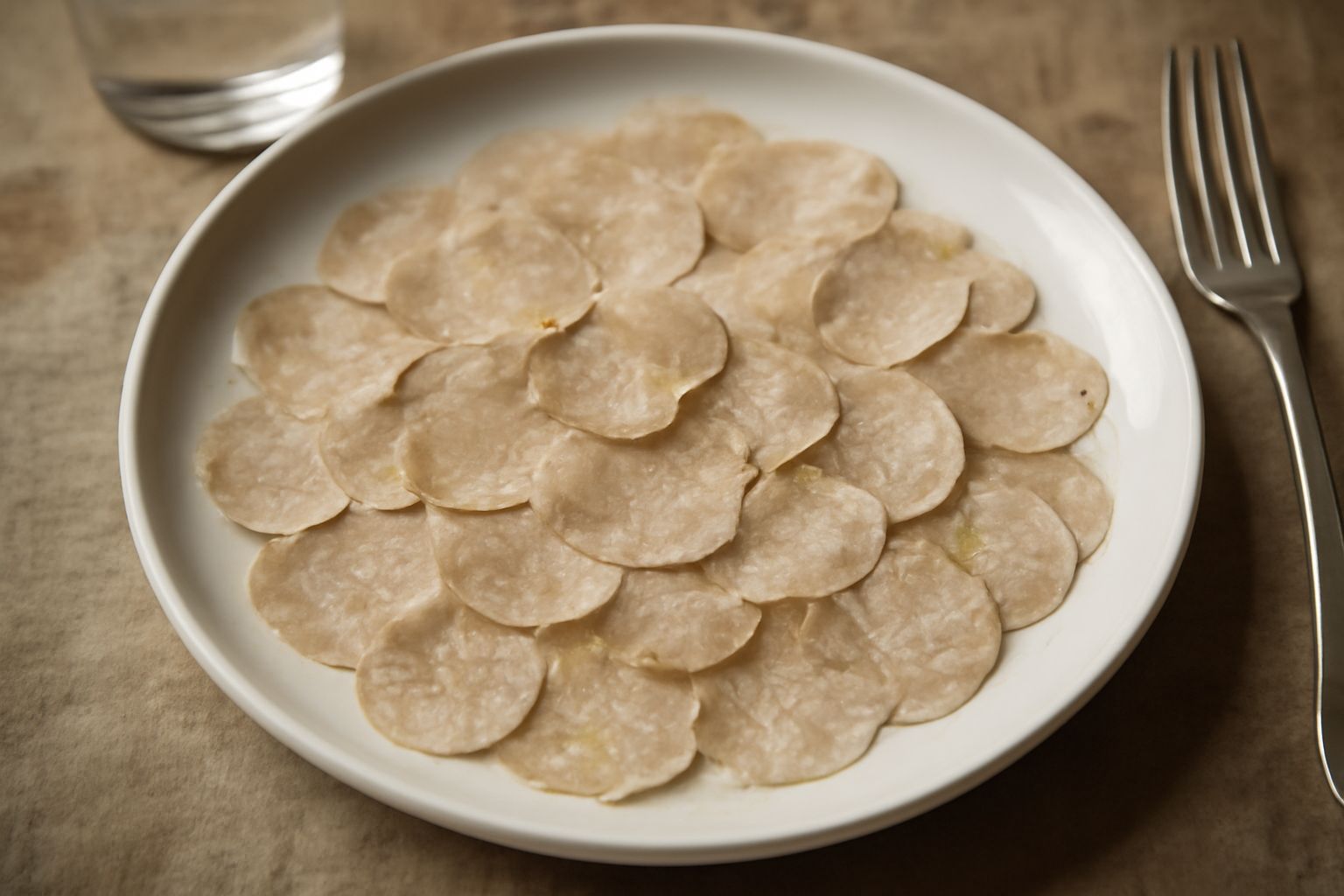 Tartufi d'Alba in carpaccio