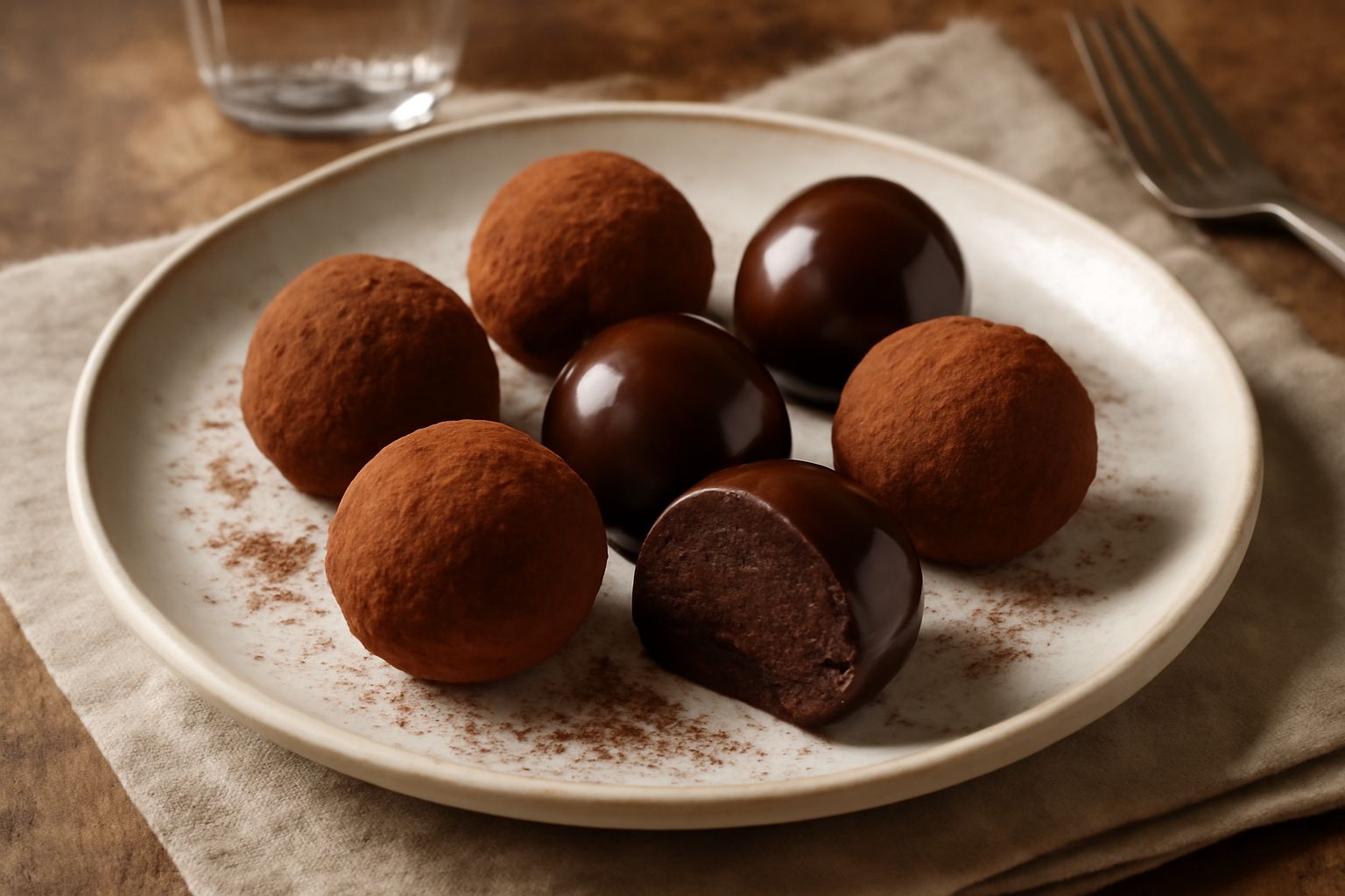 Tartufi di chocolate