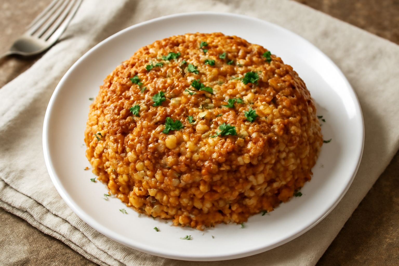 Tiella di carne e riso