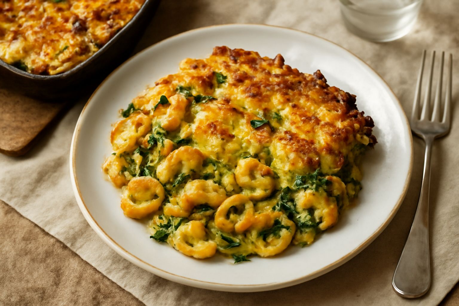 Tiella di orecchiette