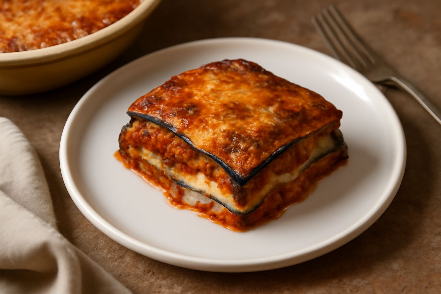 Timballo di melanzane