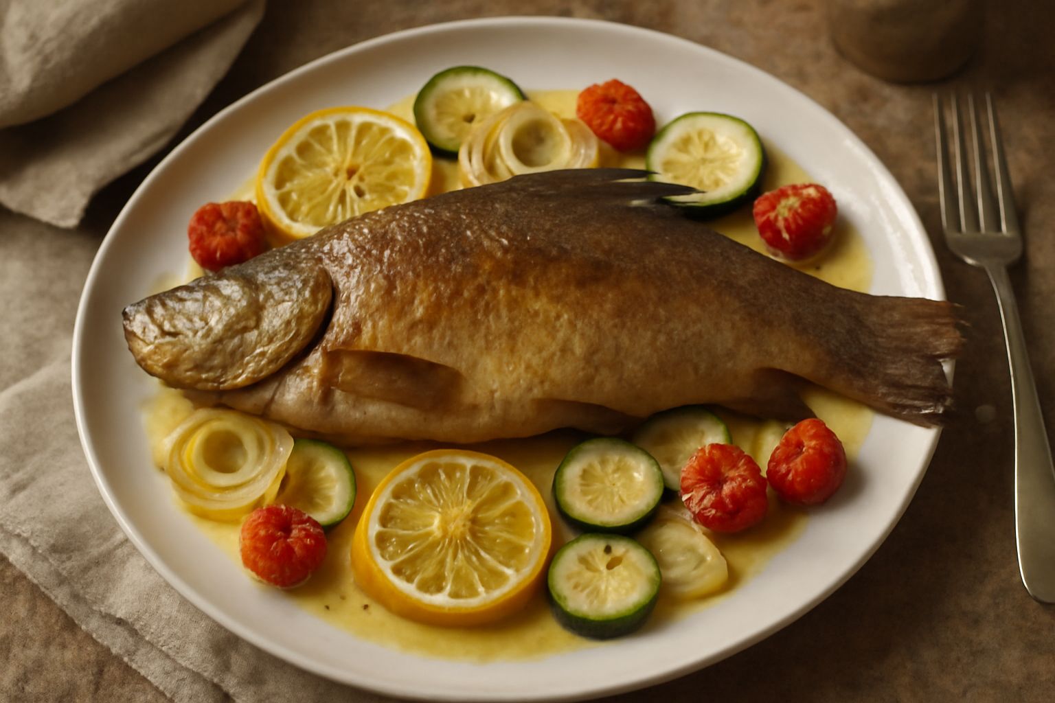 Tinca al forno