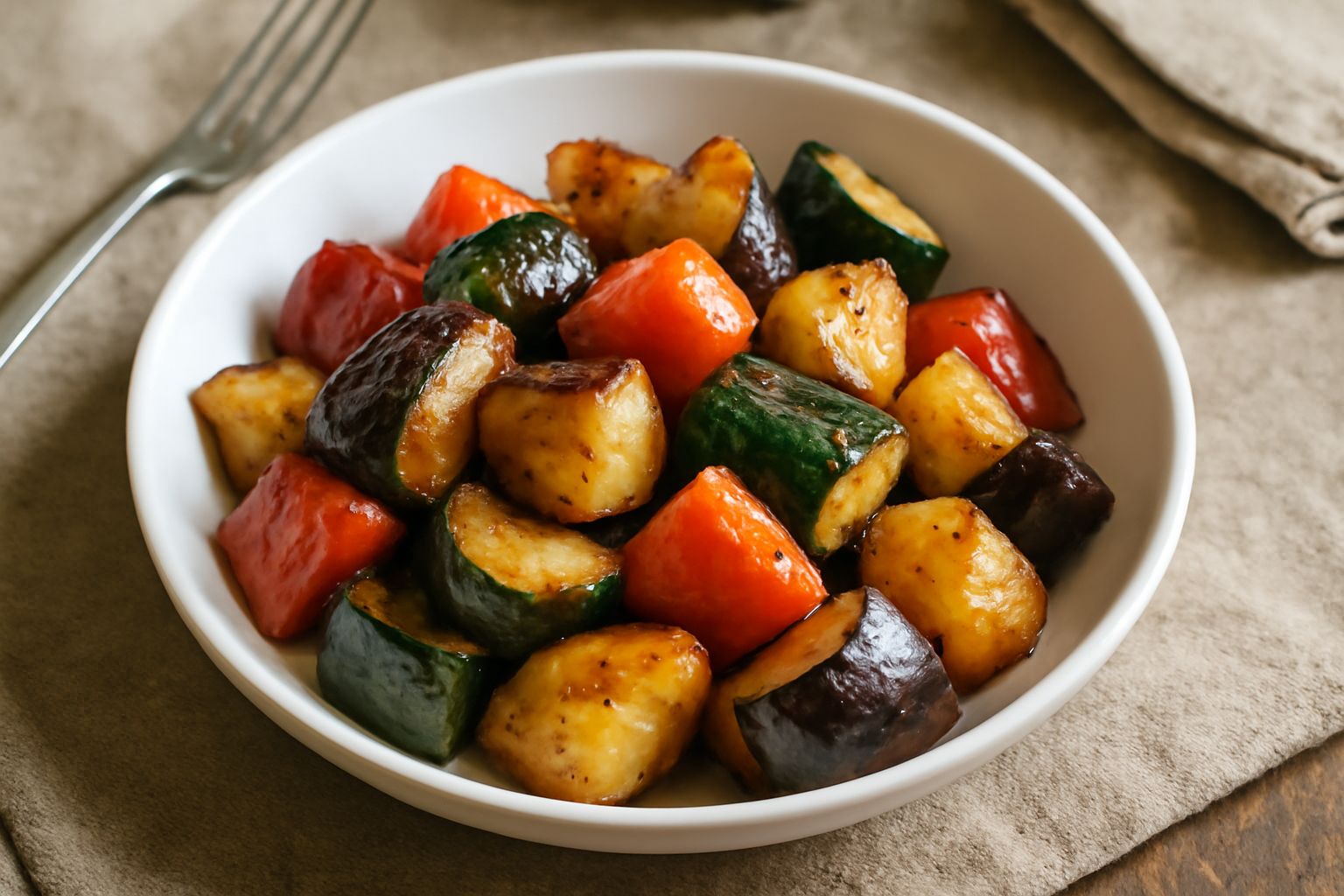 Toccetto di verdure: sapore dolce e croccante che nutre le cellule con vitamine essenziali