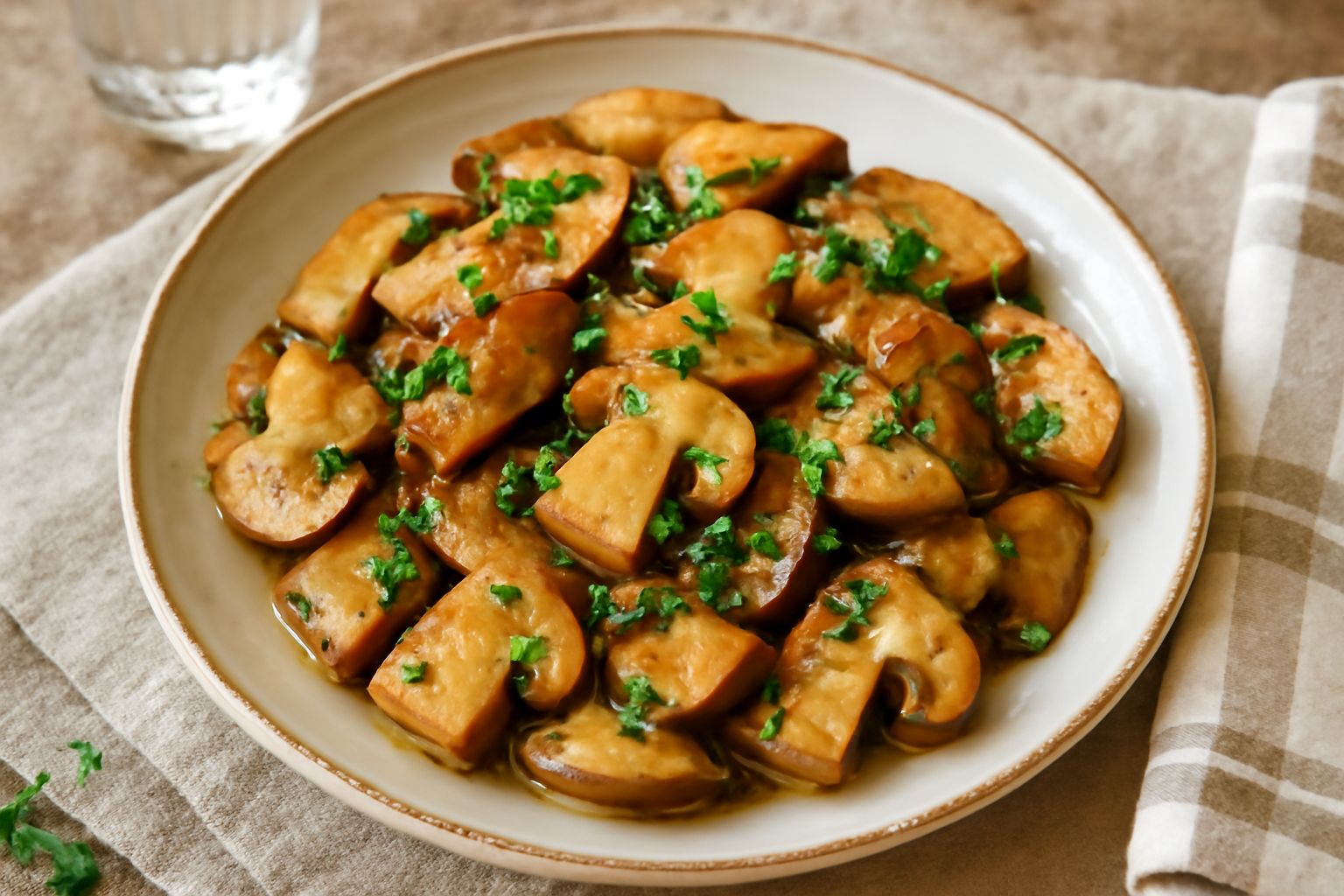 Tocco di funghi porcini