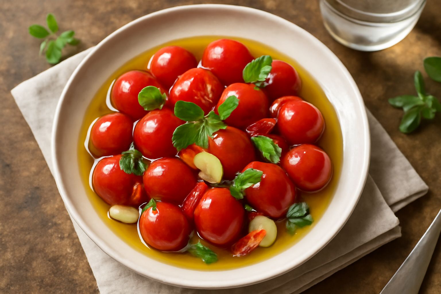 Tomatelle marinate