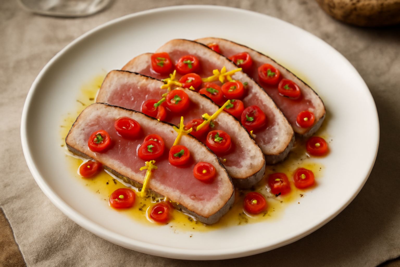 Tonno rosso alla calabrese