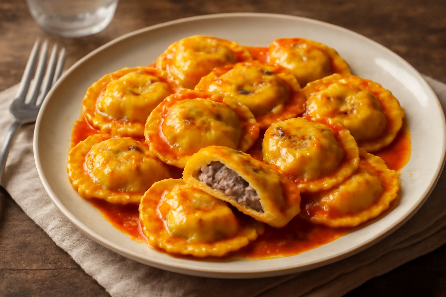 Tordelli di carne macinata
