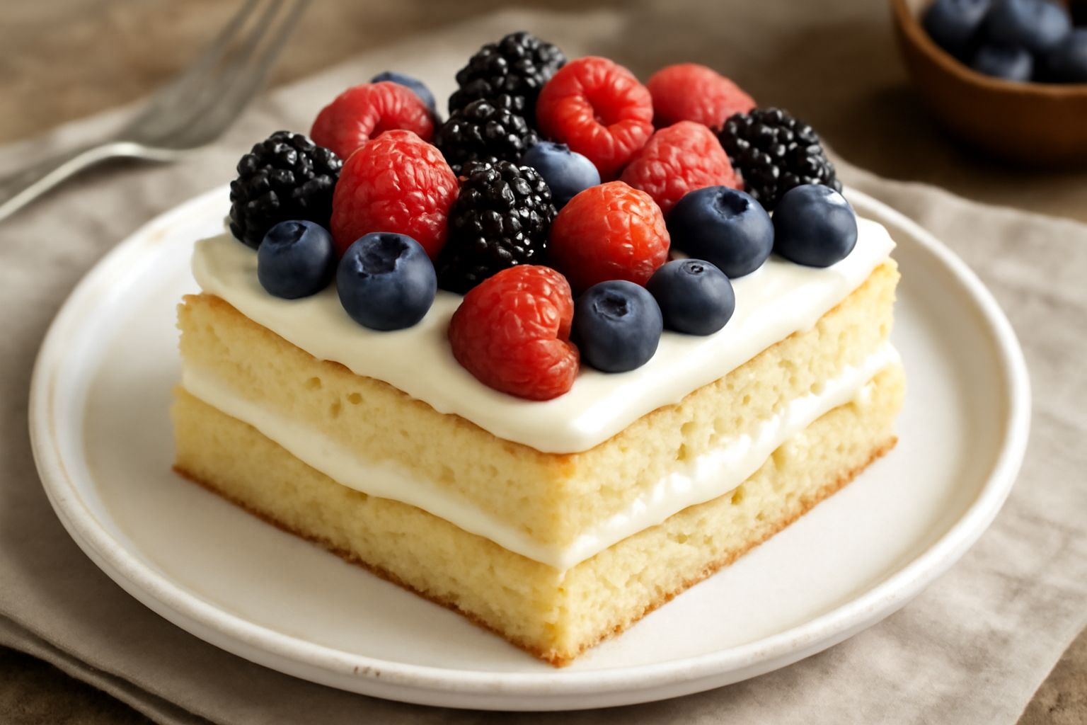 Torta ai frutti di bosco