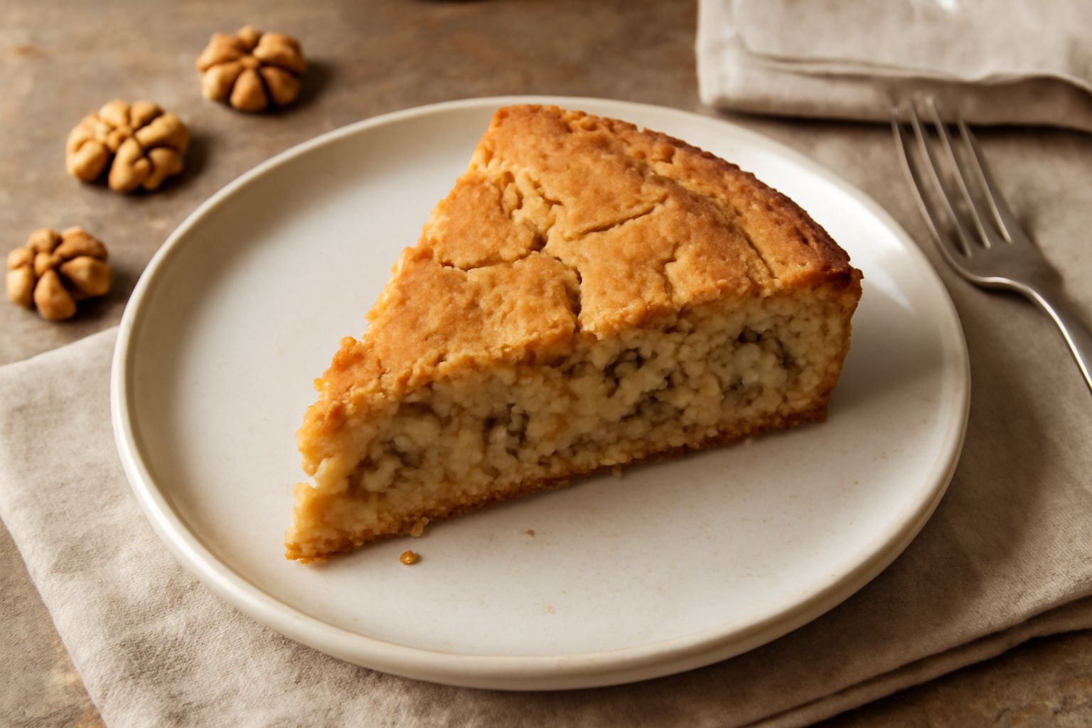 Torta delle noci piemontese