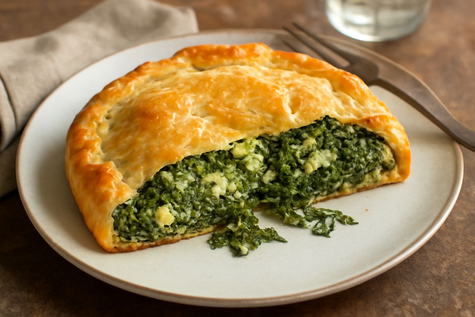 Torta d'erbaggi ripiena