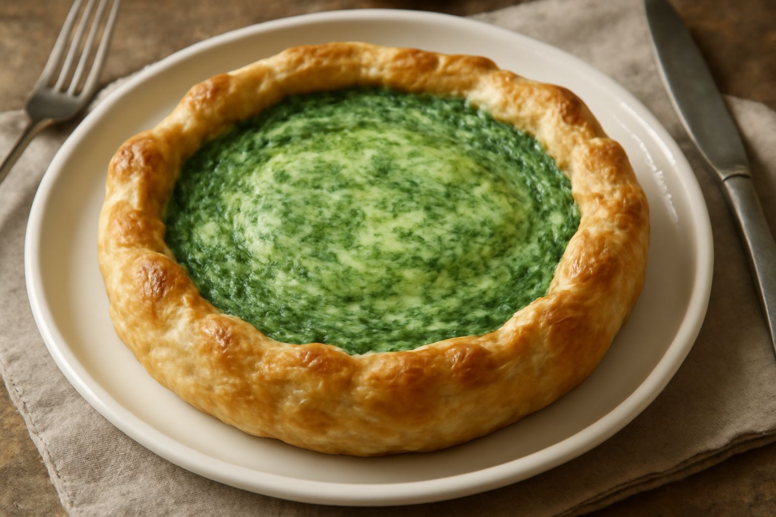 Torta d'erbette e ricotta