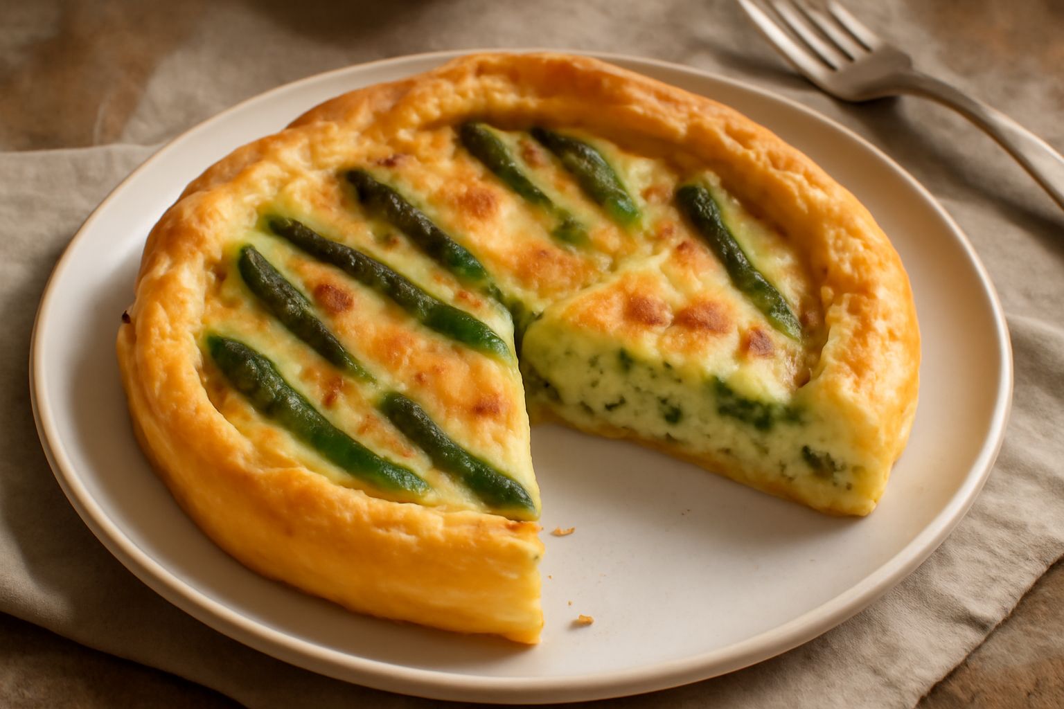 Torta di asparagi