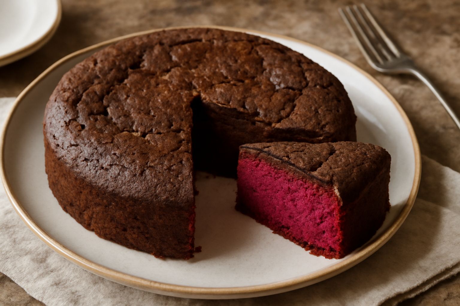 Torta di barbabietola