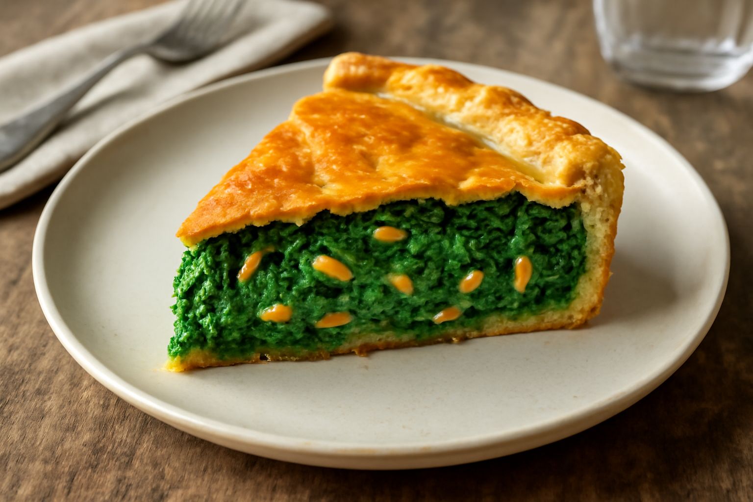 Torta di bietole e pinoli