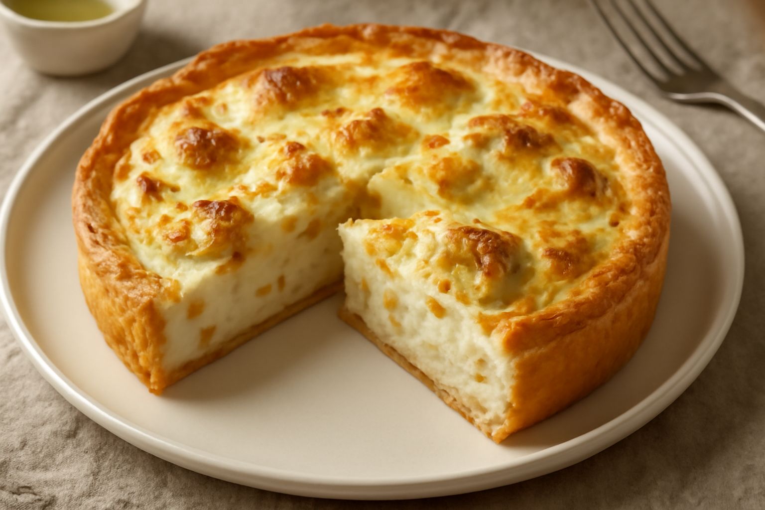 Torta di cavolfiore e formaggio