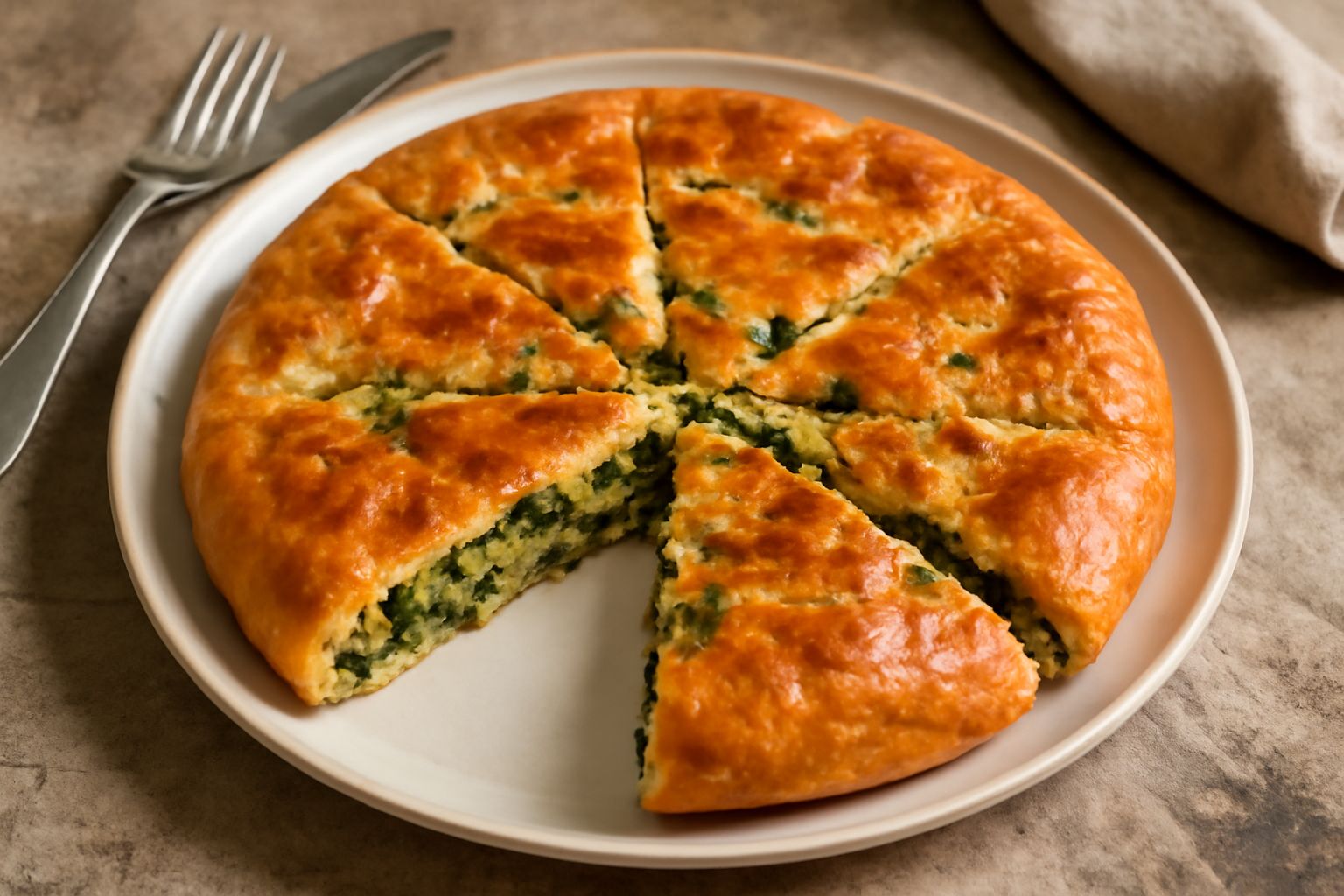 Torta di cicoria