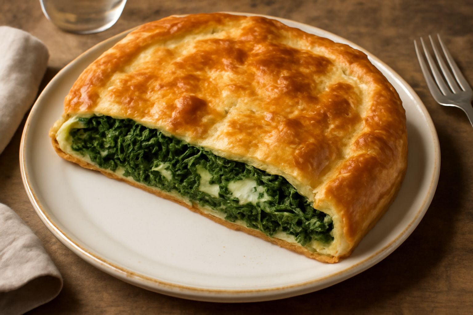 Torta di cicoria e formaggio