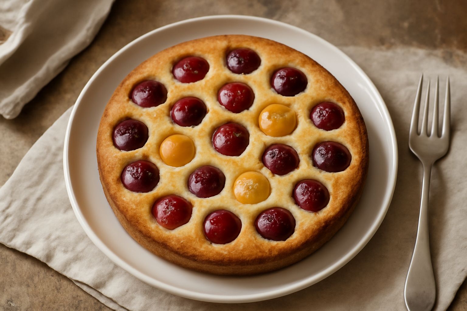 Torta di ciliegie